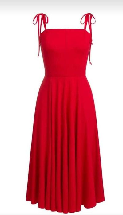 Sukienka Risk made in warsaw She's a rainbow L czerwona