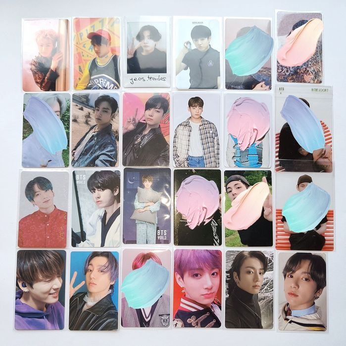 BTS トレカ BTS Чонгук Техьон Юнгі офіційна карта бтс CD альбом kpop: 420 грн