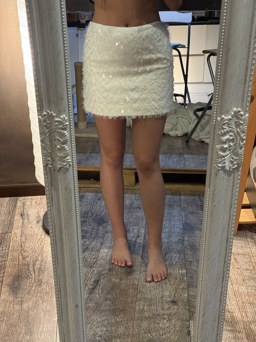 Спідниця міні з паєтками