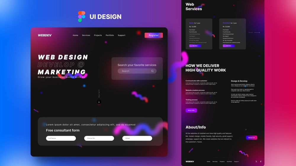 Desenvolvimento e Design Sites web, Aplicações e mais