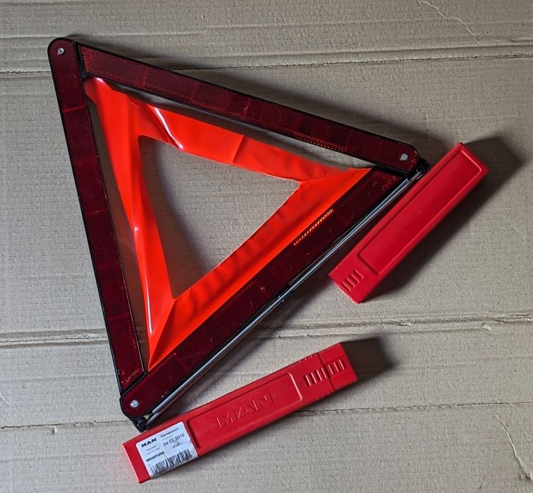 Знак аварійної зупинки Man , neoplan оргінал