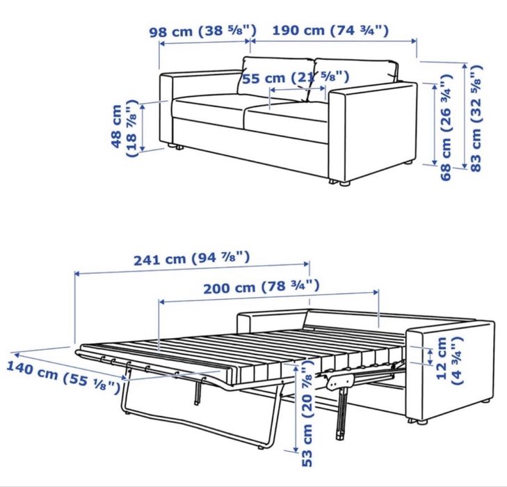 Sofa VIMLE Ikea