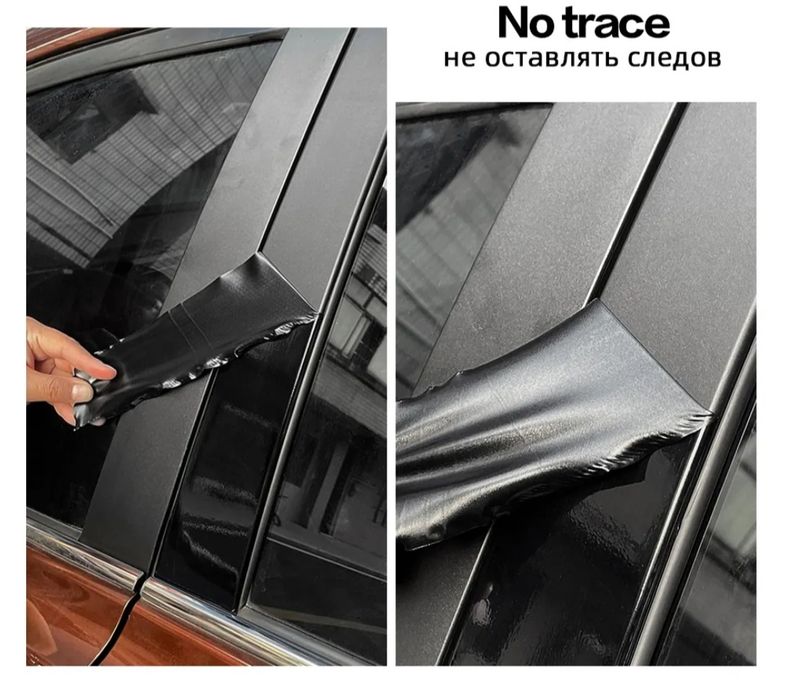 Película vinil preto piano "air release"