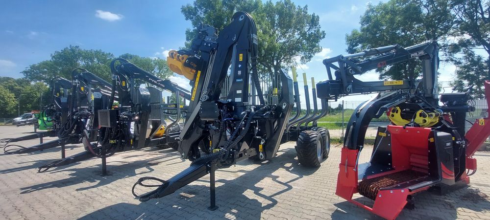 Maszyny leśne ŻURAW  leśny PALMS HDS  Nowe Zurawie leśne ZETKA i inne