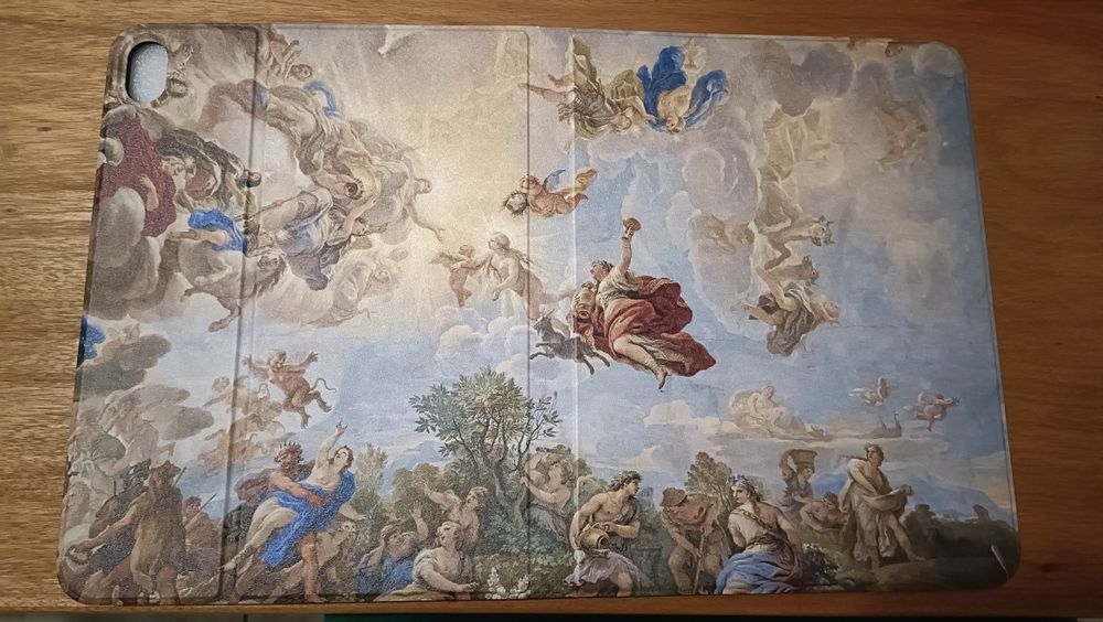 capa de iPad com pintura clássica