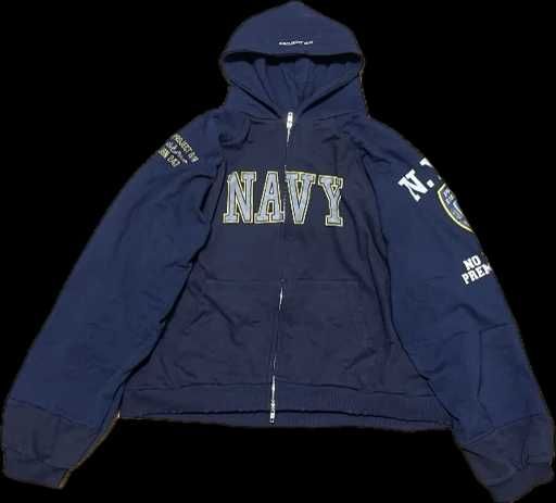 Project g/r navy zip
