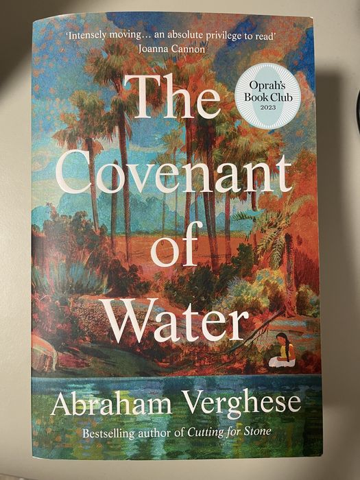 Книга Abraham Verghese «The Covenant of Water» англійською