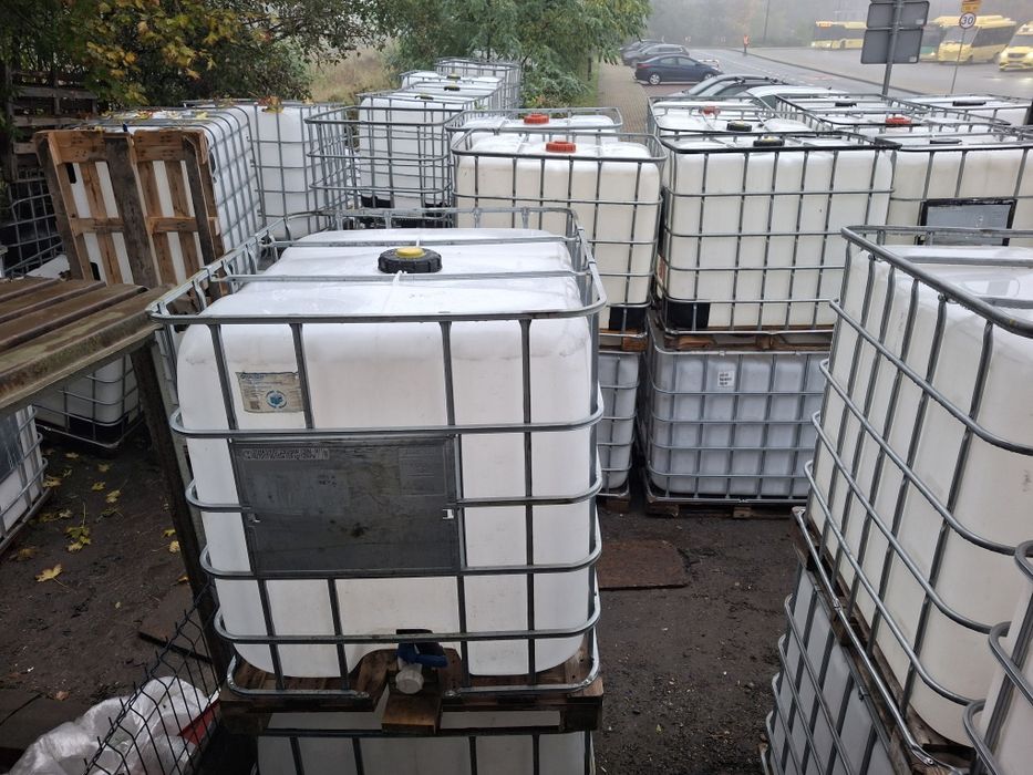 Zbiornik ibc 1000l Mauzer# czyste# myte# transport Śląsk