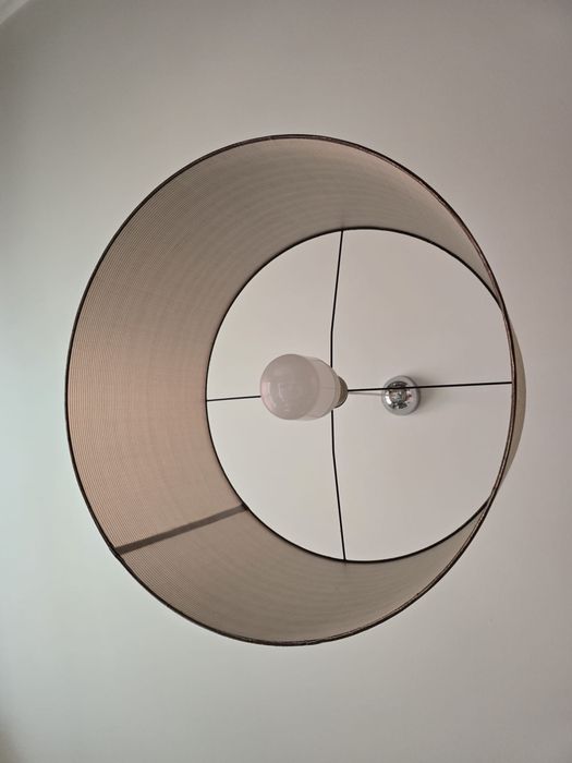 Abajur grande castanho