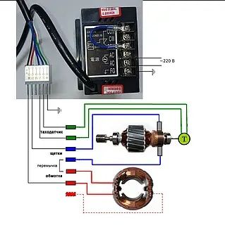 Регулятор оборотов двигателя US-52 US52 220В 400Вт - регулятор обертів