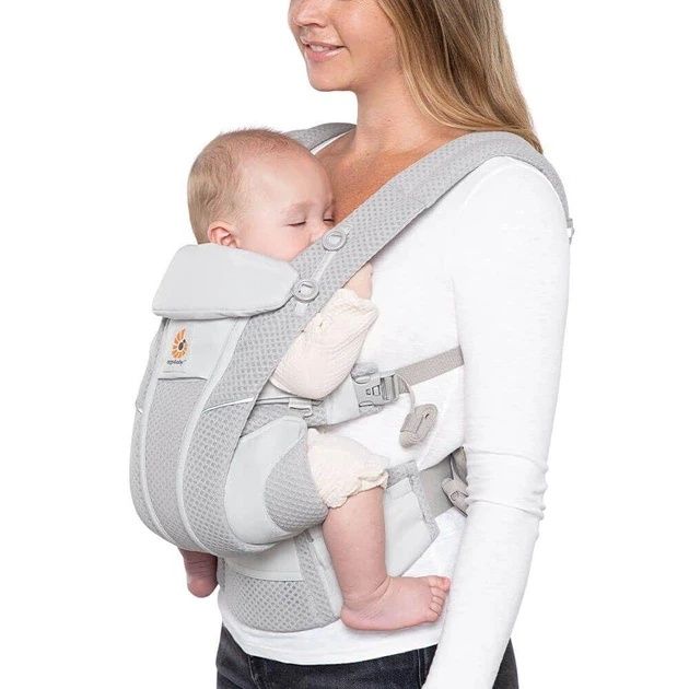 Рюкзак-переноска Ergobaby Omni Breeze Baby Carrier Pearl Grey від народження