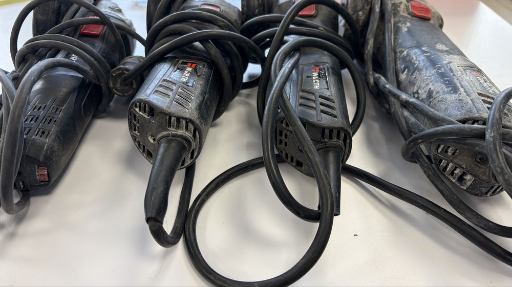 Szlifierki kątowe WURTH 4 sztuki