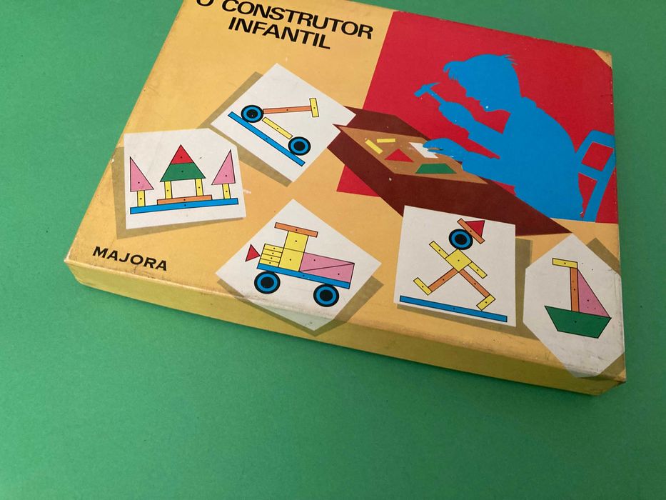 Jogo Antigo O Construtor Infantil da Majora - Novo