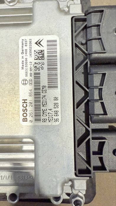 kit imobilizador centralina motor uch e bsi peugeot 308 1.6 turbo