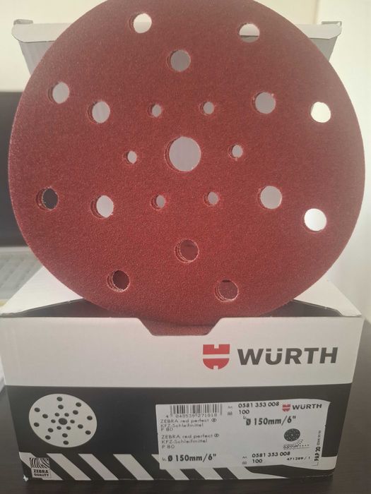 Tarcze ścierne WURTH