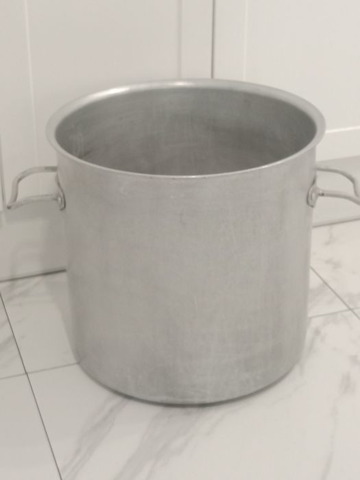 Duży Gar kocioł aluminiowy PRL  40 litrow
