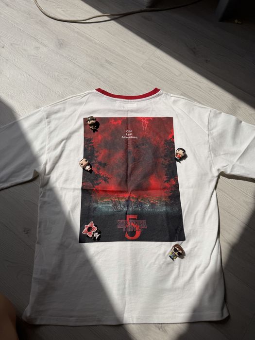 Футболка ZARA x Stranger Things лімітована колекція (Дуже дивні справи)