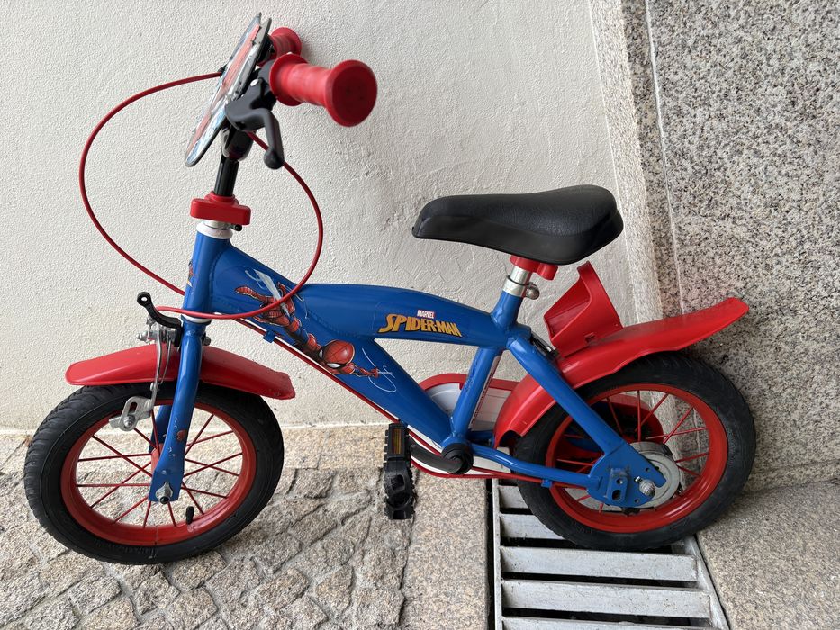 Bicicleta Crianca Roda 12 Spiderman