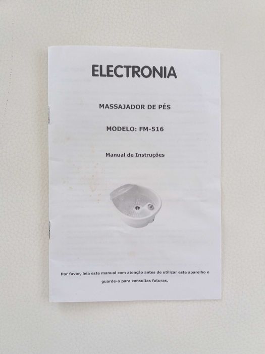 Bacia de Massagem para pés NOVO