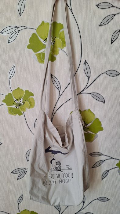 Torba torebka na ramię bawełniana mm joga