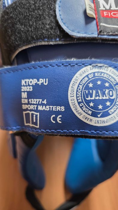 Kask do sztuk walki Masters Fight Equipment- rozm. M niebieski