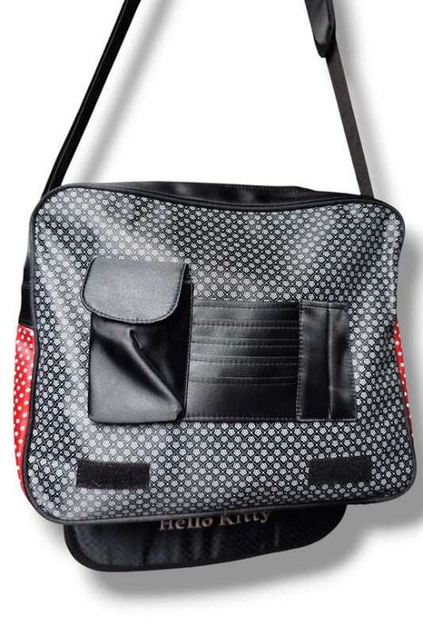 Y2K Black Hello Kitty Cute Uni Shoulder Bag Nowa Torebka na ramię