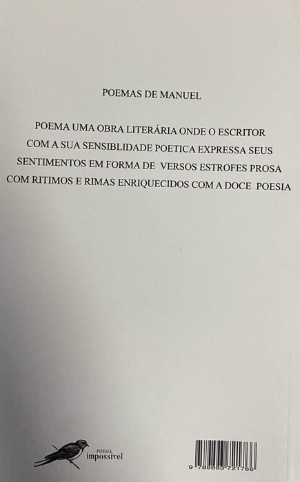 Poemas De Manuel Alves Baixo