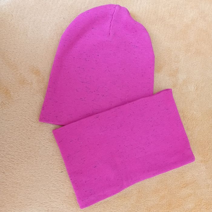 Набір шапочка/хомут для дівчинки