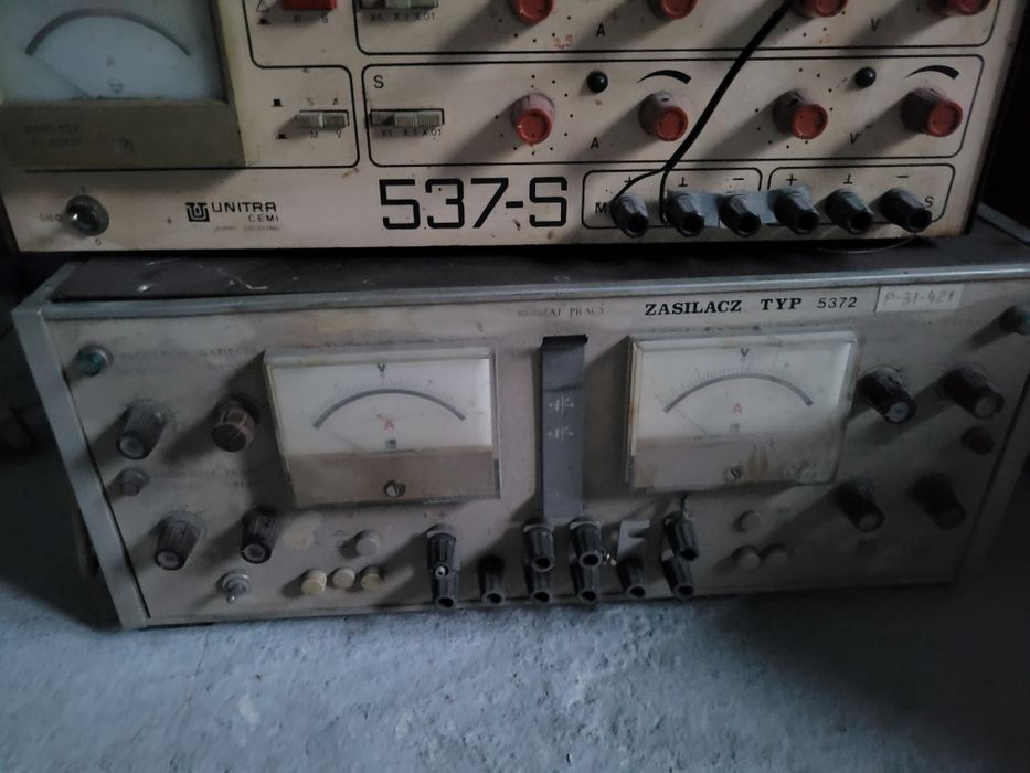 Zasilacz, oscyloskop i inne.