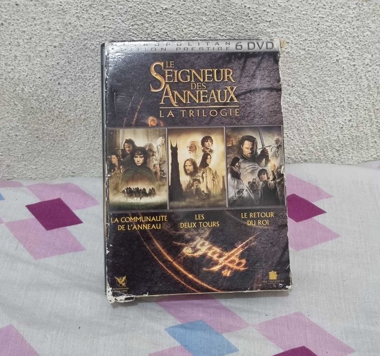 3 DVDS O Senhor dos Aneis