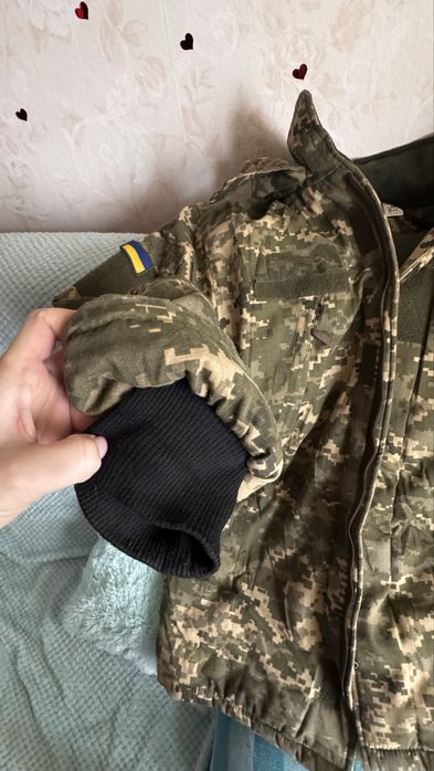 Зимова куртка/бушлат ЗСУ, піксель 48 розмір