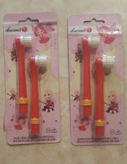 Końcówki do szczoteczki Łucznik EX- 303 10 szt.