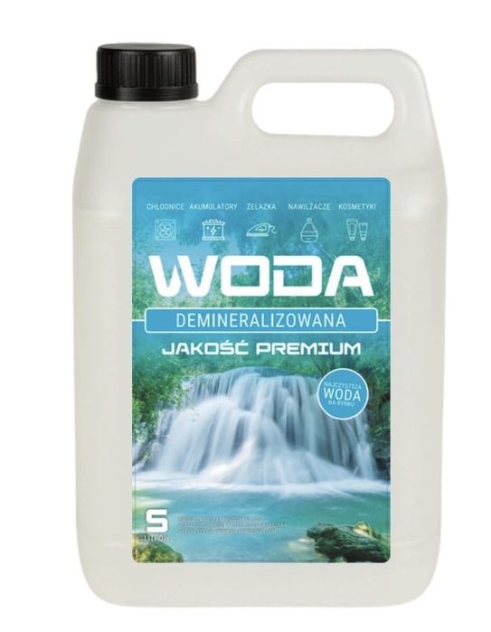 Woda demineralizowana 5L najtaniej