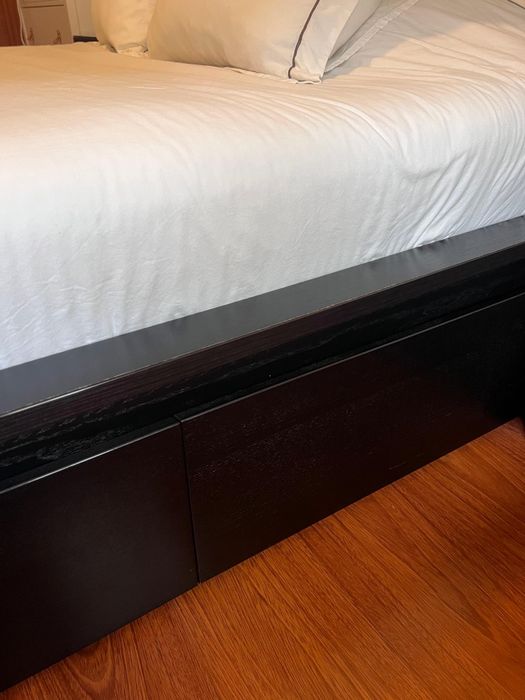 Cama MALM IKEA com estrado