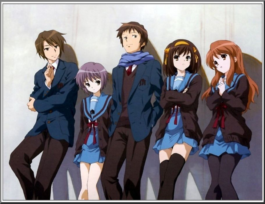 Исчезновение Харухи Судзумии Зникнення Харухі Судзумії Suzumiya