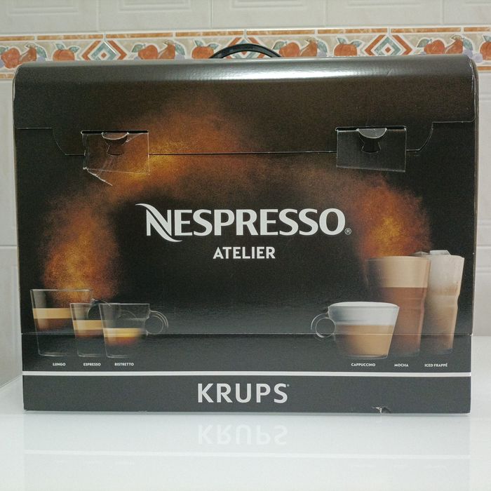 Máquina de Café Nespresso Atelier Preto | COM GARANTIA