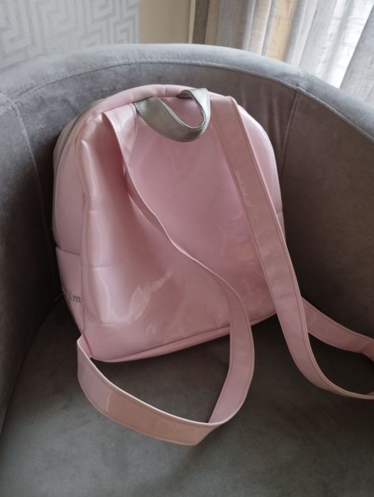 Mochila mamã verniz