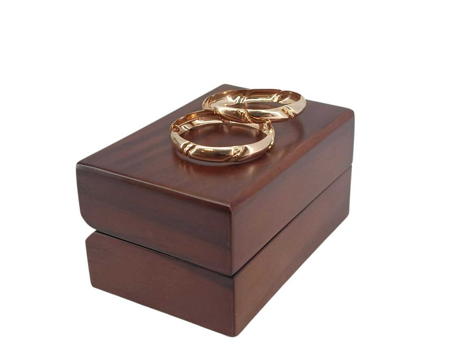 Piękne złote kolczyki koła P.585 4,15G