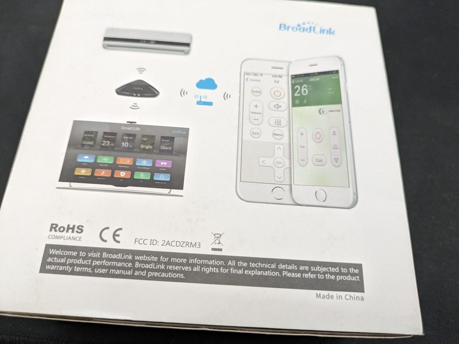 Broadlink RM Pro WiFi Universal Remote (RF and IR)64286514692609122