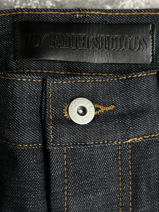 No Faith Studios Jeans blue NFS джинси сині НФС широкі джинси архівні S M L XL