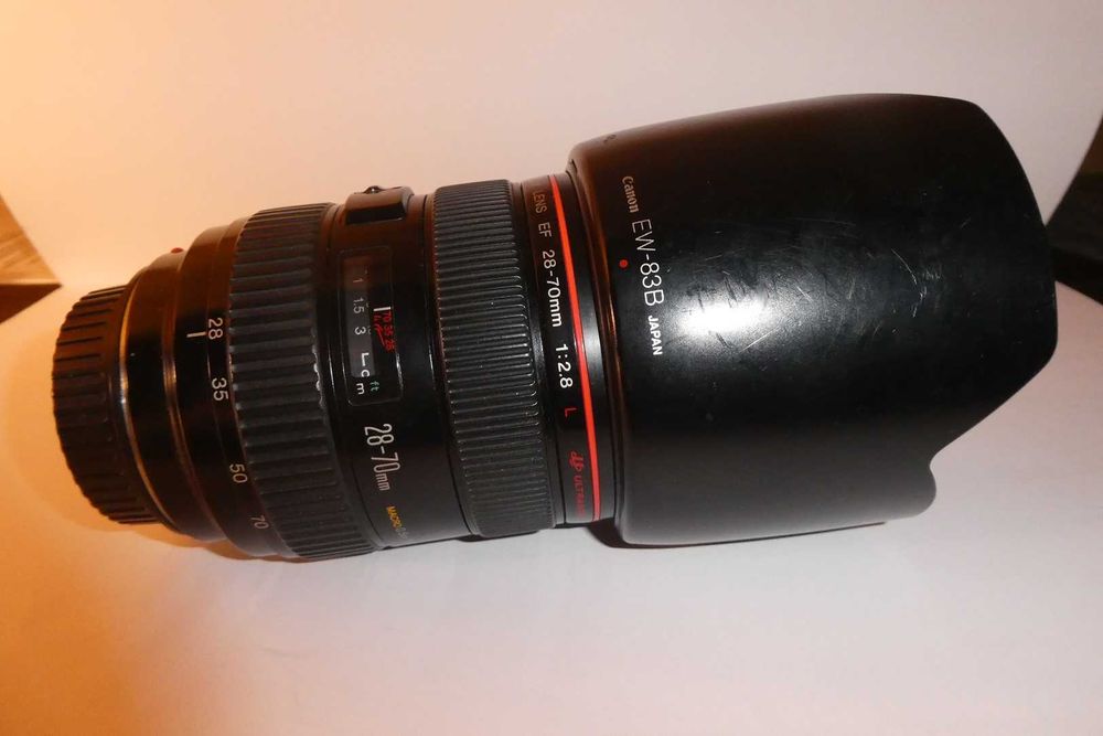 Profesjonalna  L – ka - kultowy obiektyw Canon EF 28-70 mm f/2.8 L USM
