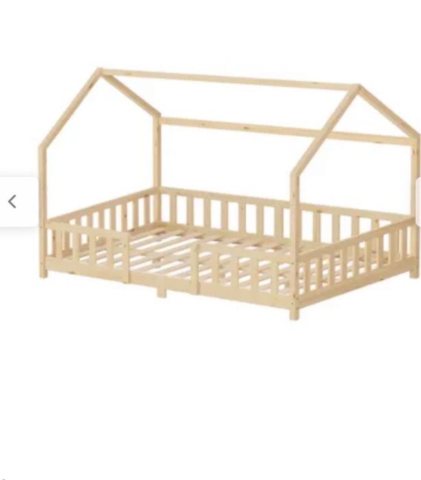 Cama de madeira infantil