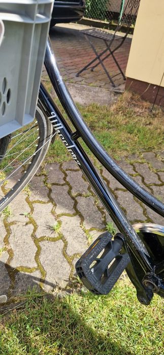 Rower holenderski z fotelikiem