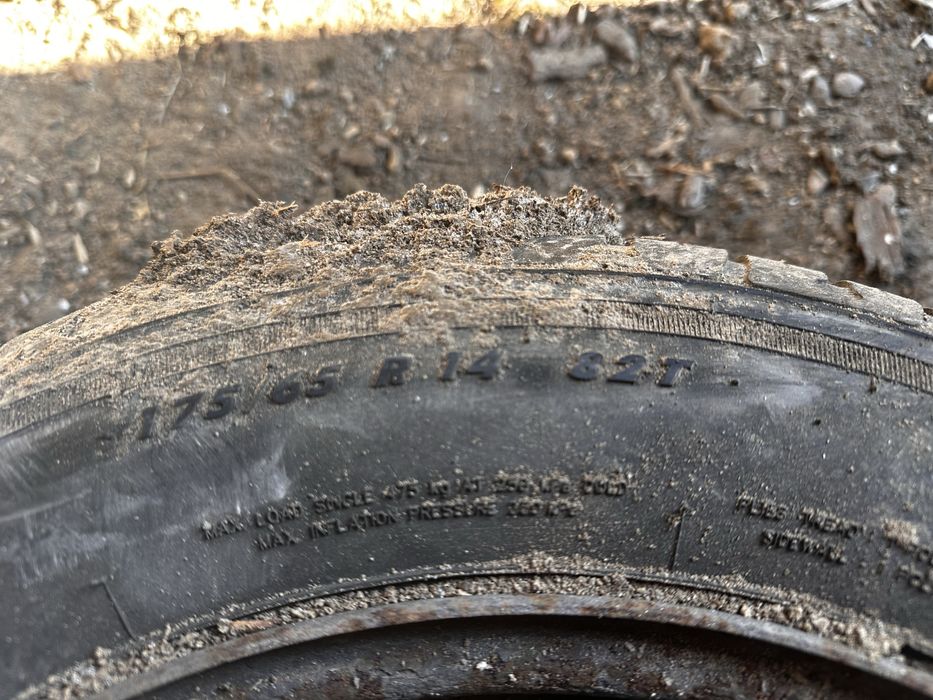 Колеса в зборі 14r 175/65 літо apollo amazer 3g maxx розболтовка 4*100