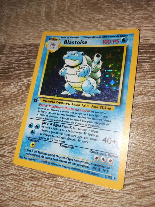 Blastoise 1st edition holo