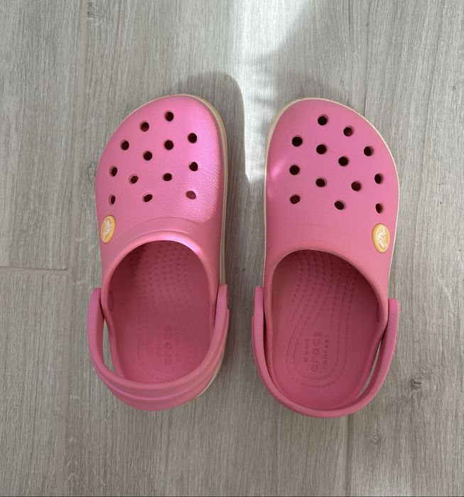 дитячі сабо Crocs Crocband Kids  для дівчинки