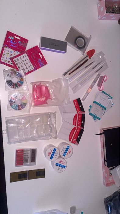 Kit unhas com acessorios
