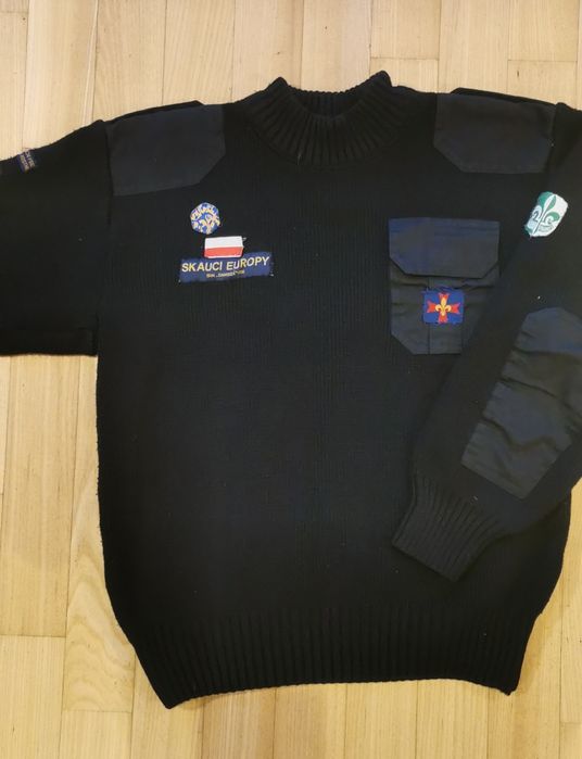 Sweter mundurowy granatowy, , Skauci Europy, r 164