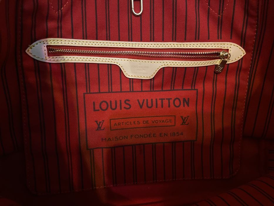 LV cabedal nova Neverfull MM