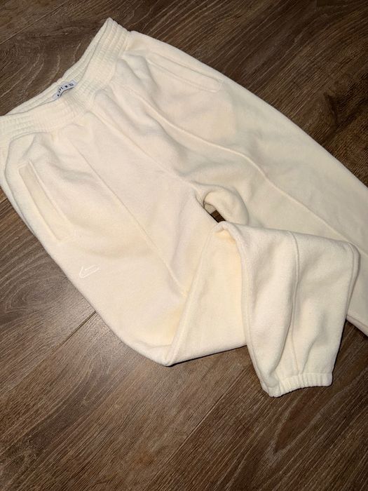 Флисовые штаны Rikky Hype M-L молочного цвета